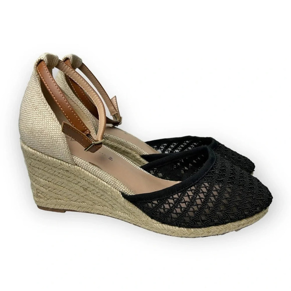 In Every Story Penningtons Wide Wedge Shoes Lace  Toe 9 - Picture 3 of 10